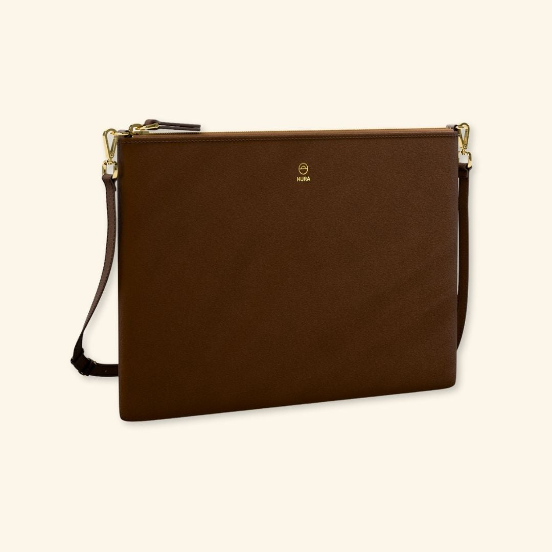 Serraje Gretta | Bolso de piel para mujer | Con Tira ajustable