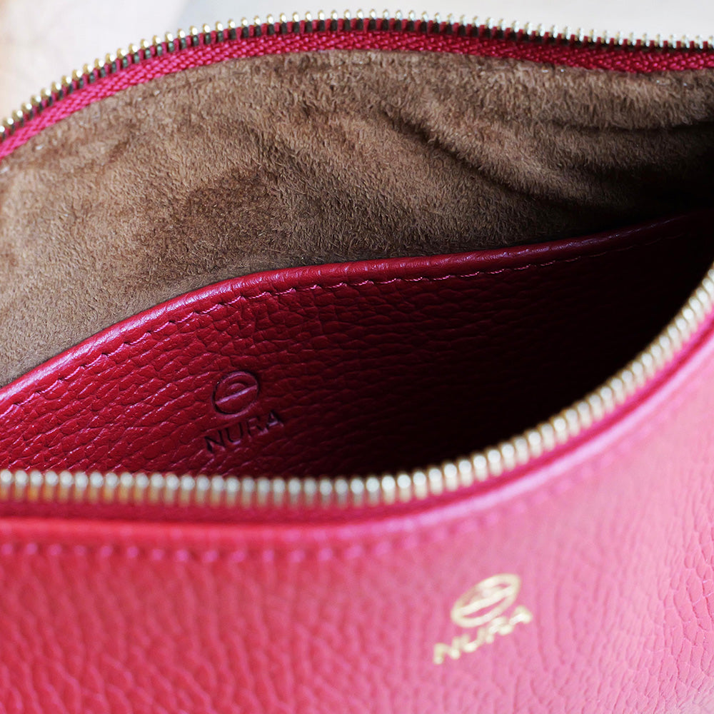 Cherry con interior serraje marron