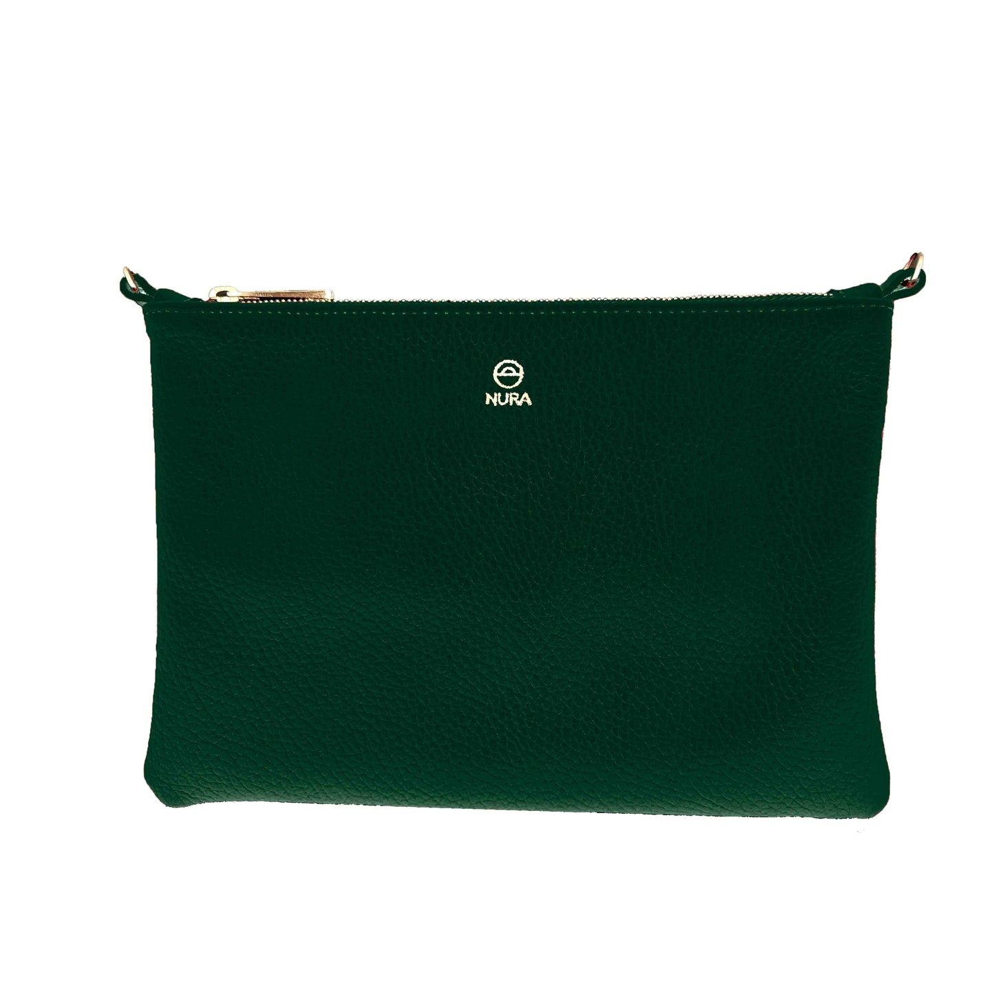 Verde con interior serraje marrón